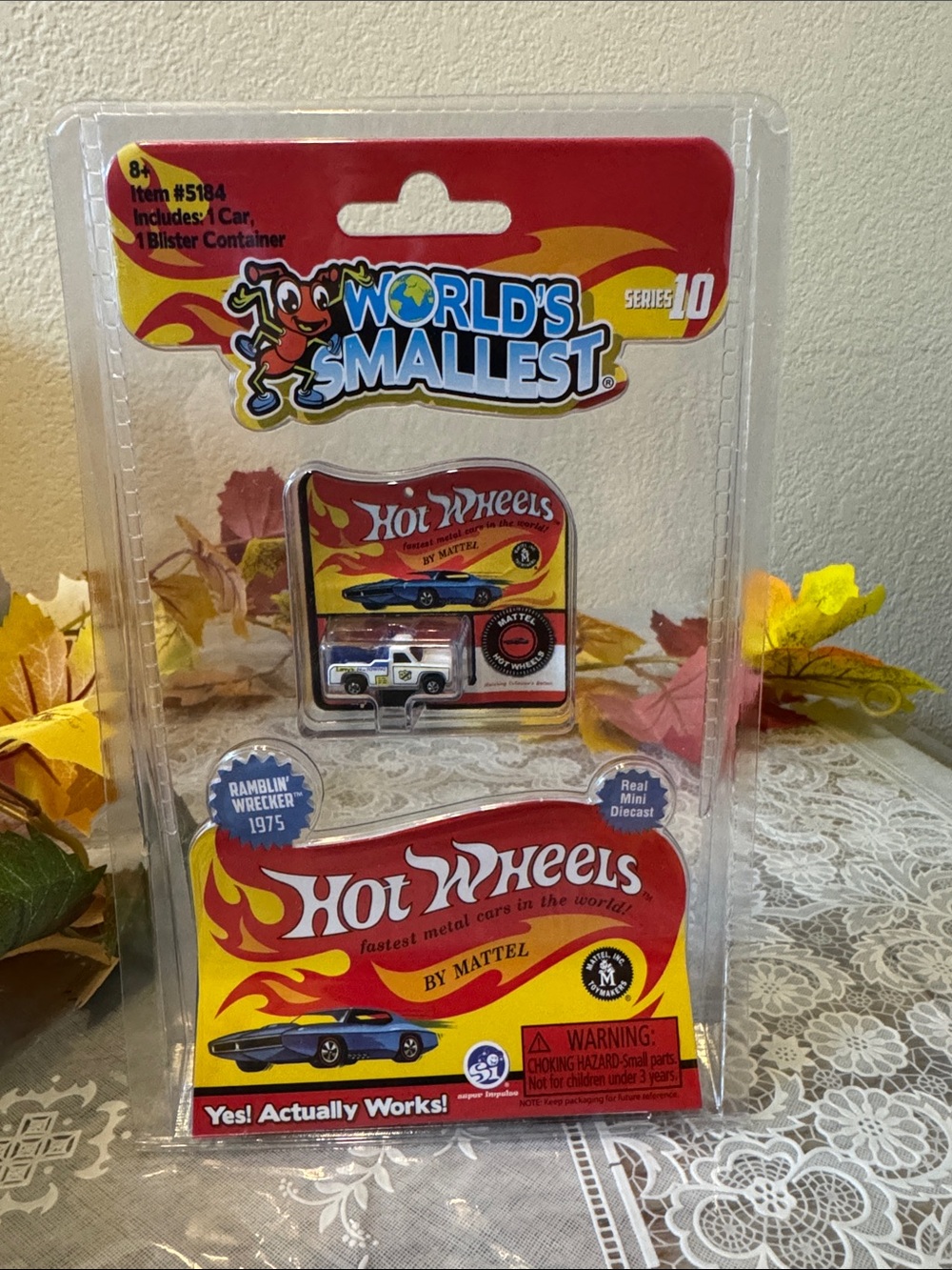 Hot Wheels World's Smallest Ramblin' Wrecker 1975 - White